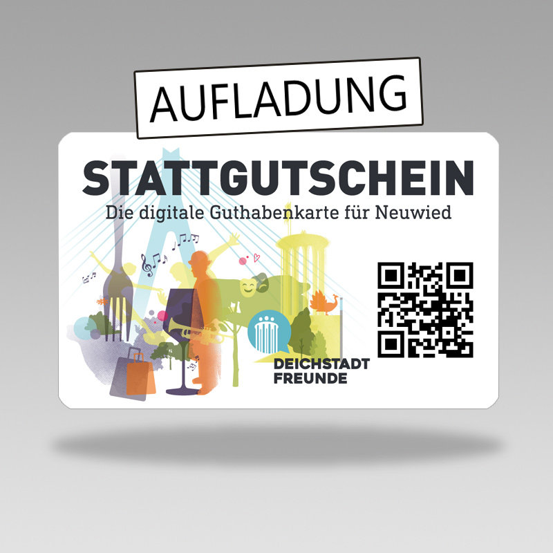 STATTGUTSCHEIN Aufladung